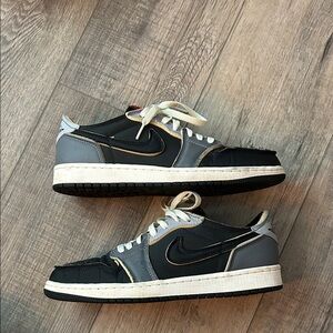 Nike Air Jordan 1 Retro Low OG EX in Black and Red